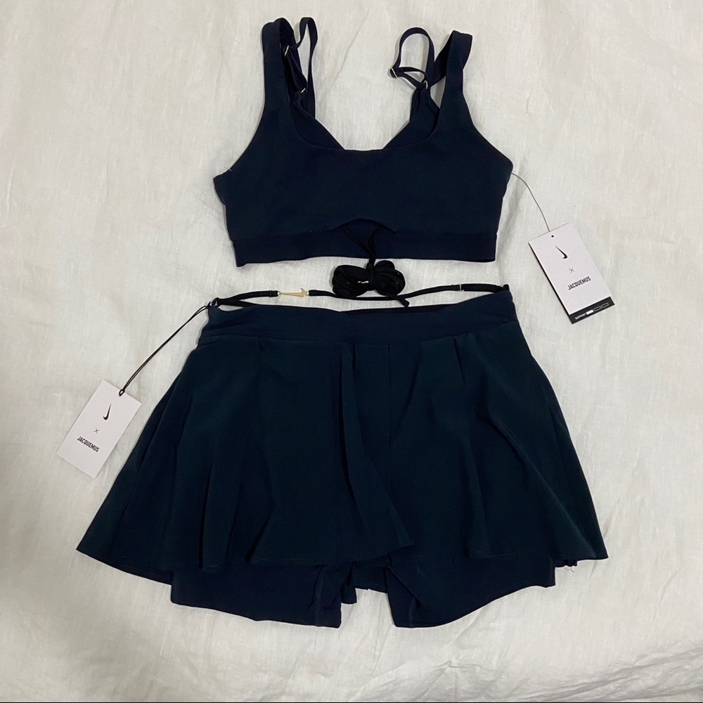 Jaquemus x Nike La Brassiere and La Jupe Skort set